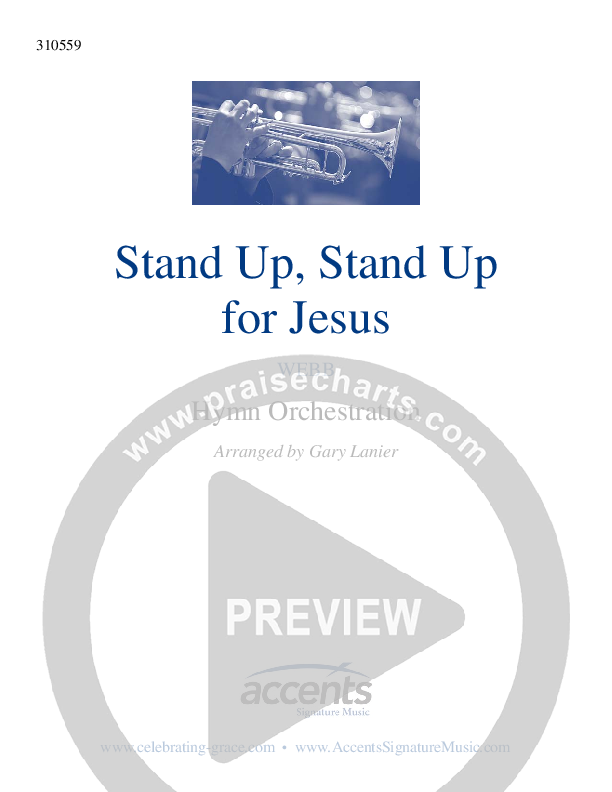 Stand Up Stand Up For Jesus Cover Sheet ()