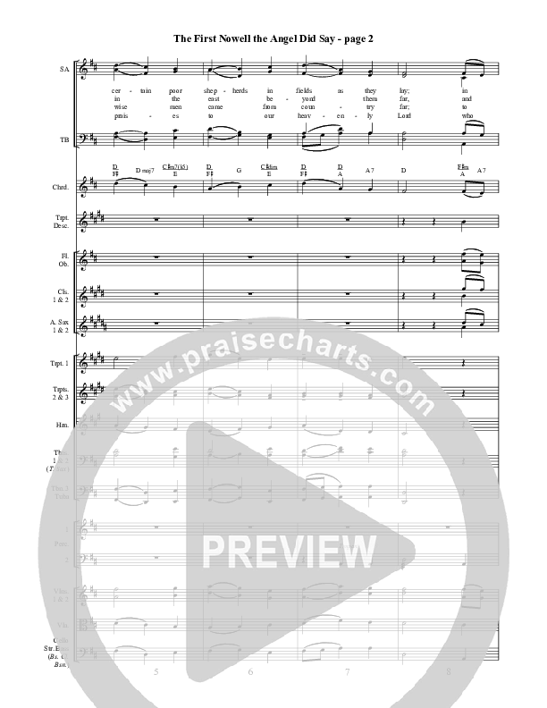 The First Nowell Conductor's Score ()