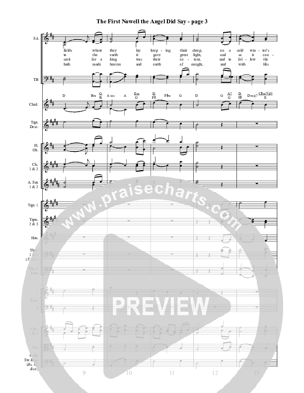 The First Nowell Conductor's Score ()