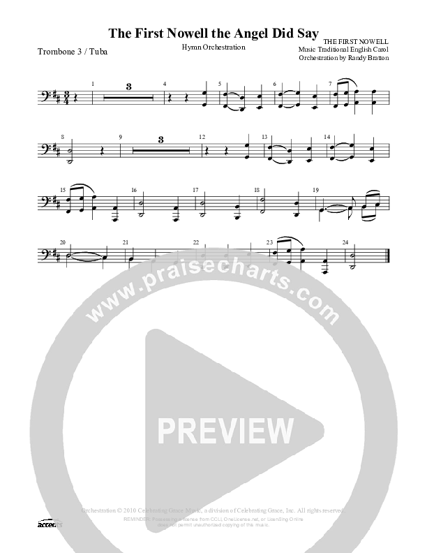 The First Nowell Trombone 3/Tuba ()