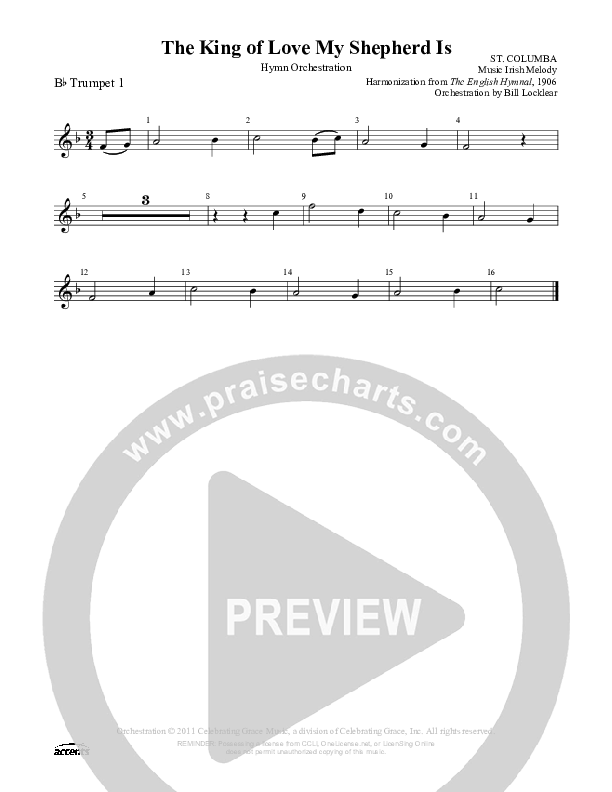 The King Of Love My Shepherd Is Trumpet 1 ()
