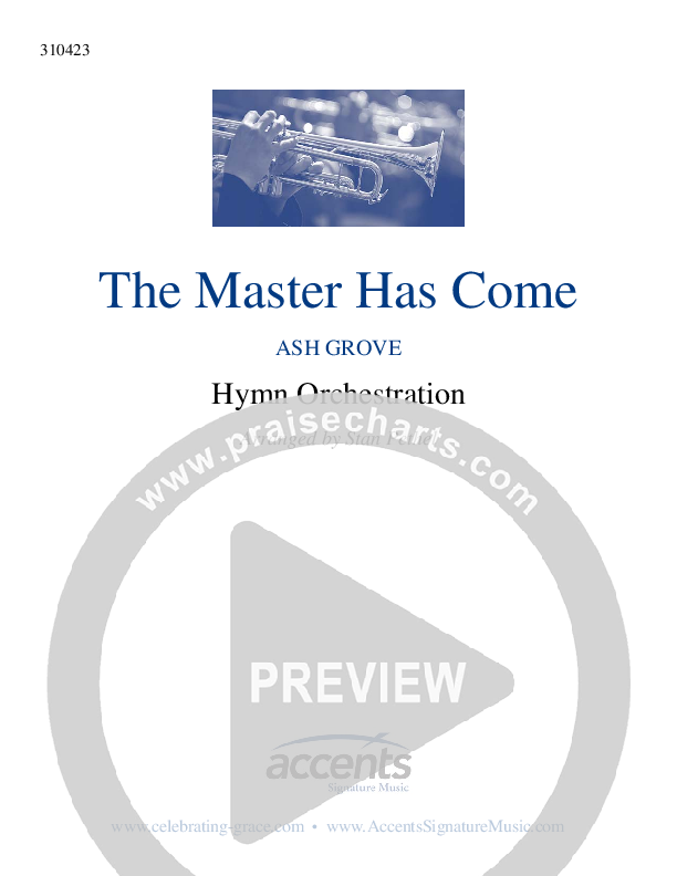 The Master Has Come Cover Sheet ()