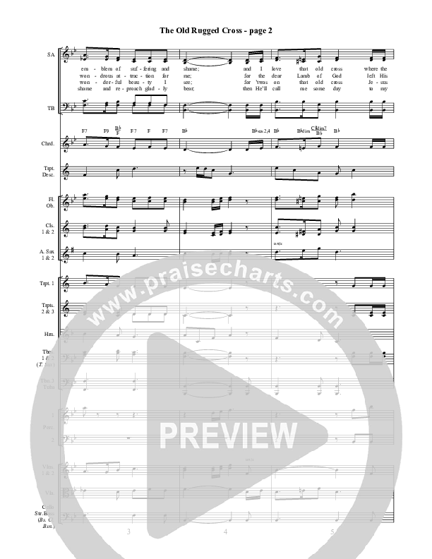 The Old Rugged Cross Orchestration ()
