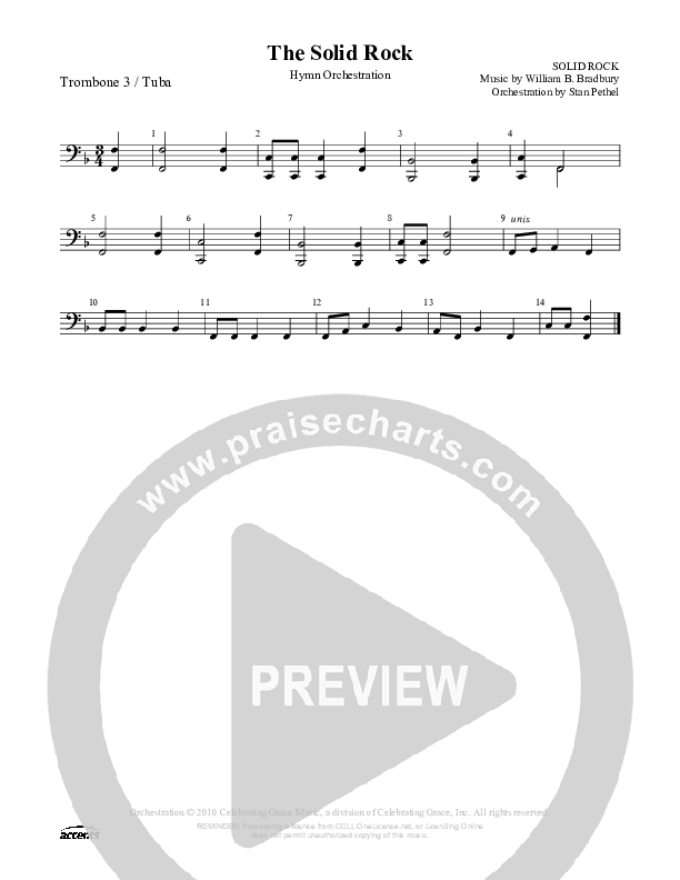 The Solid Rock Trombone 3/Tuba ()