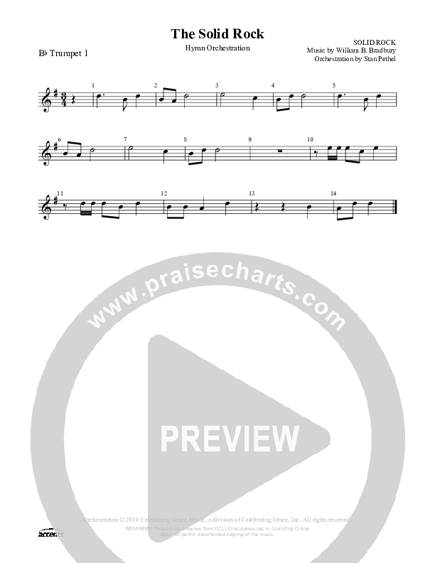 The Solid Rock Trumpet 1 ()