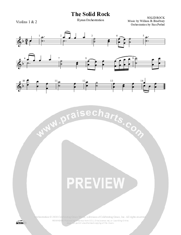 The Solid Rock Violin 1/2 ()