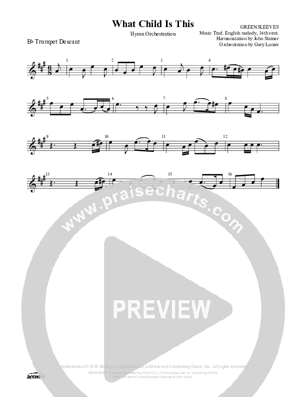 What Child Is This Trumpet ()