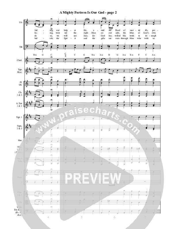 A Mighty Fortress Is Our God Orchestration ()