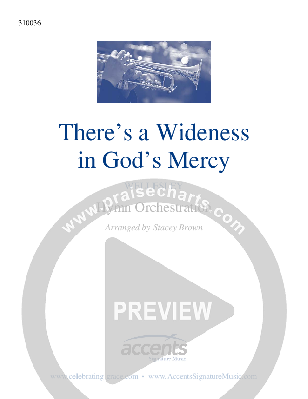 There's A Wilderness In God's Mercy Orchestration ()