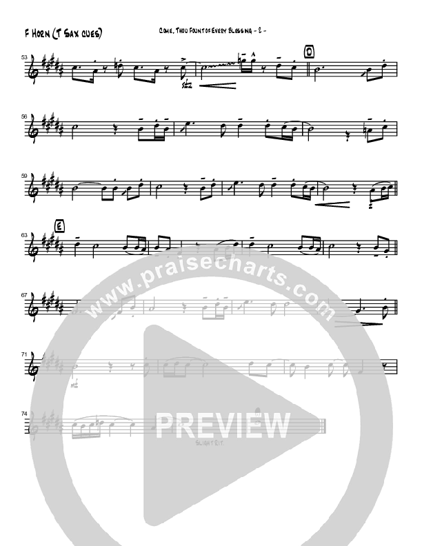 Come Thou Fount Of Every Blessing (Instrumental) French Horn (Brad Henderson)