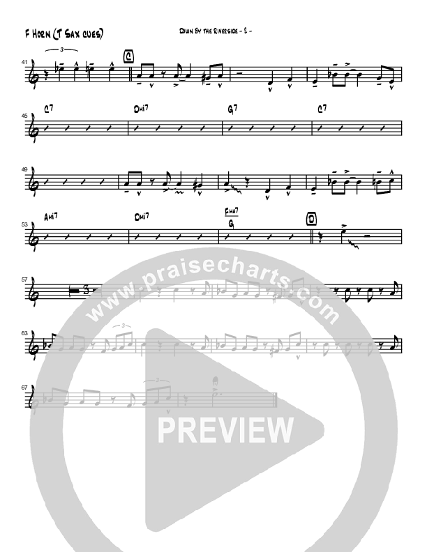 Down By The Riverside (Instrumental) French Horn (Brad Henderson)