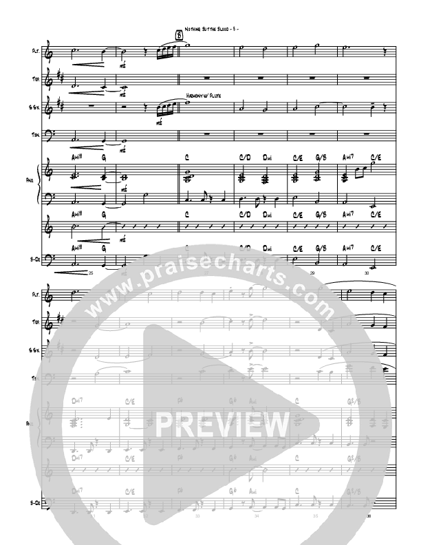 Nothing But The Blood (Instrumental) Conductor's Score (Brad Henderson)