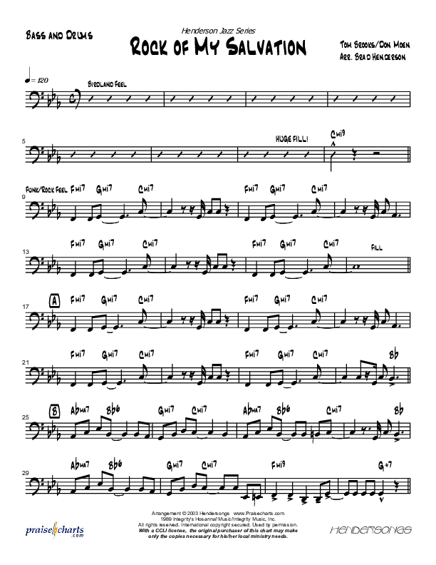 Rock Of My Salvation Drum Set (Brad Henderson)