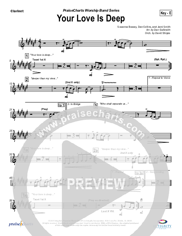 Your Love Is Deep Wind Pack (Jami Smith)