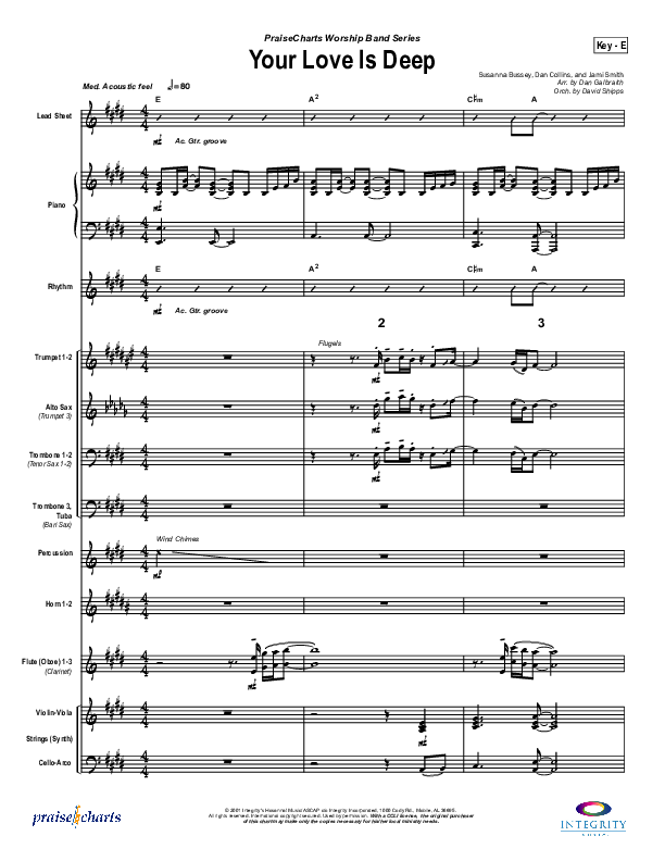 Your Love Is Deep Orchestration (Jami Smith)