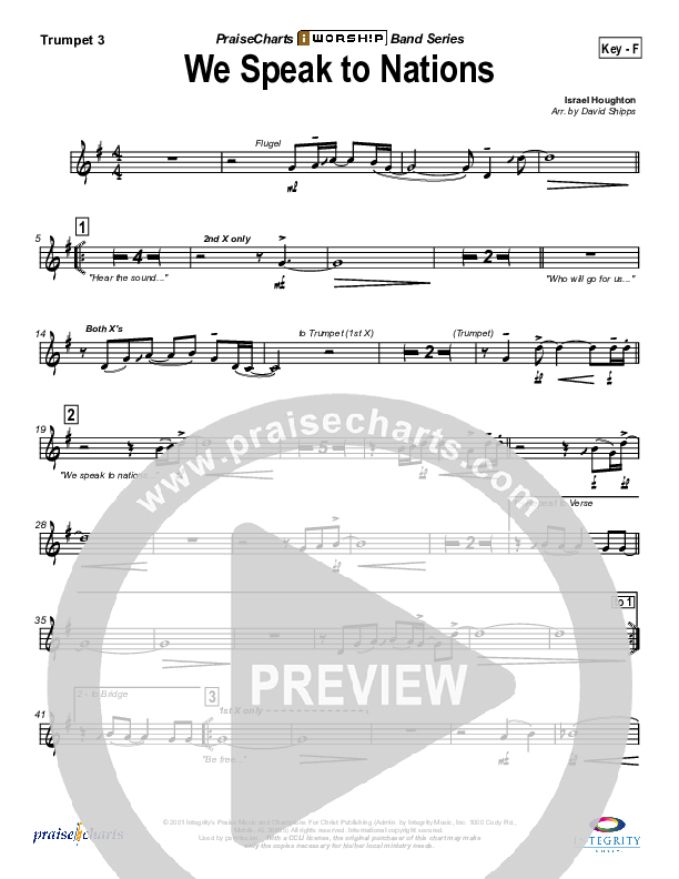 We Speak To Nations Trumpet 3 (Lakewood Church)