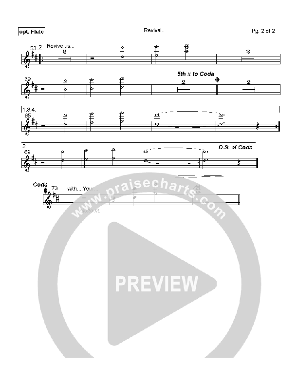 Revival Flute (Robin Mark)