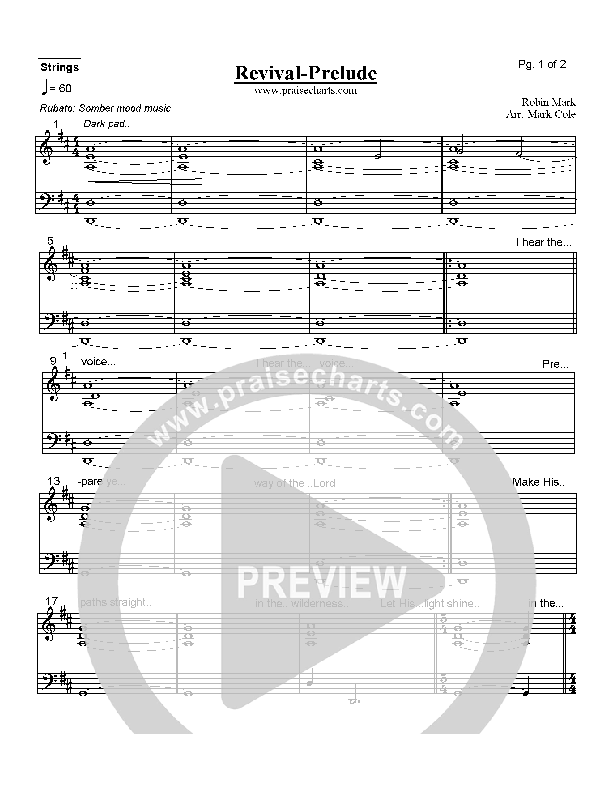 Revival Prelude (Robin Mark)