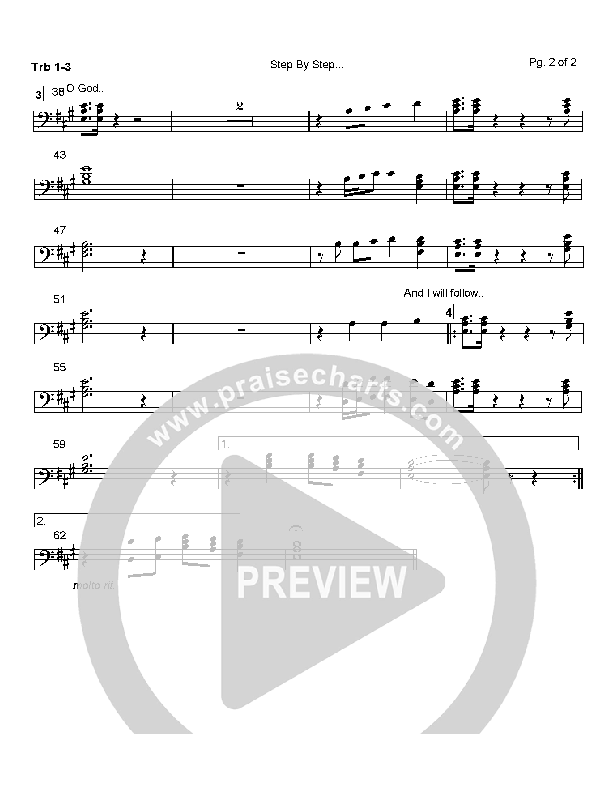 Step By Step Trombone 1/2/3 (Rich Mullins)