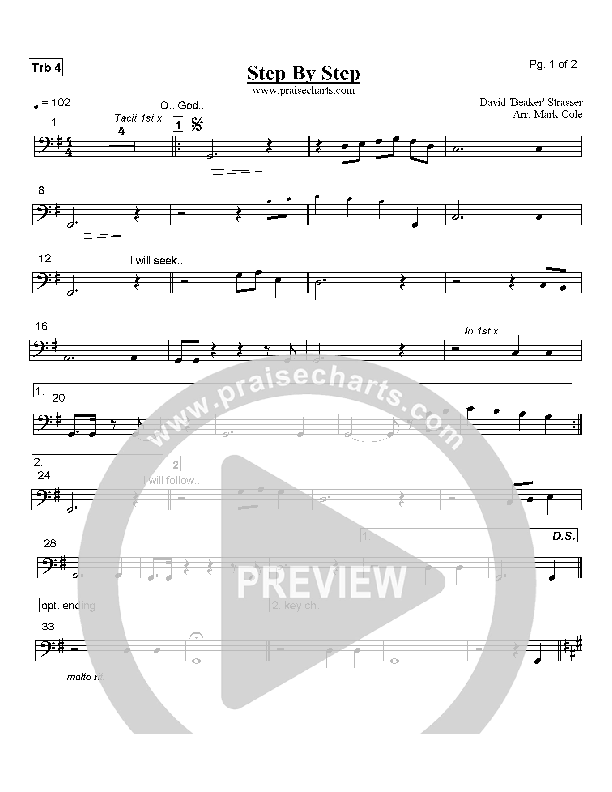Step By Step Trombone 4 (Rich Mullins)