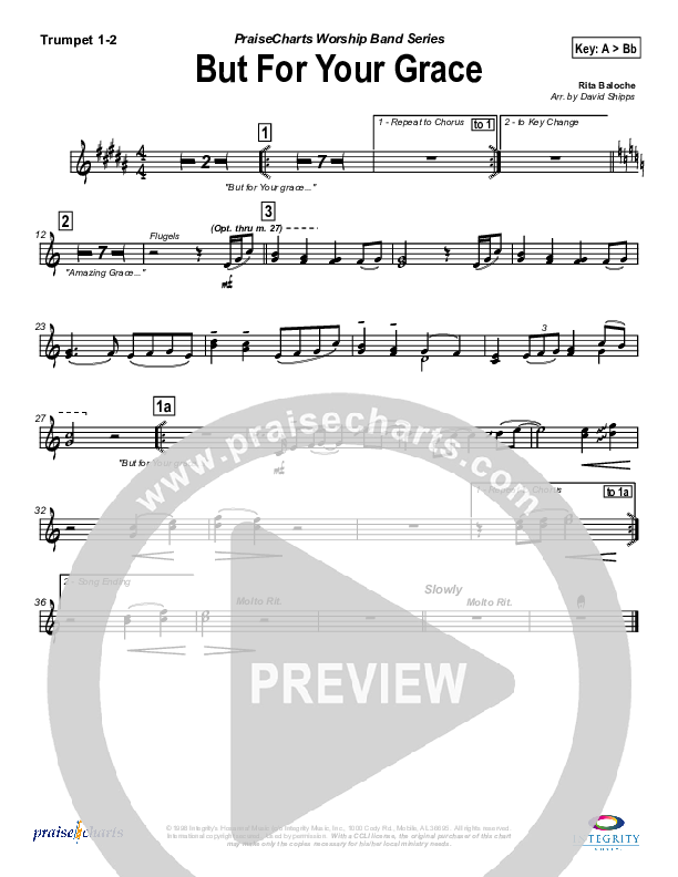 But For Your Grace Brass Pack (Rita Baloche)