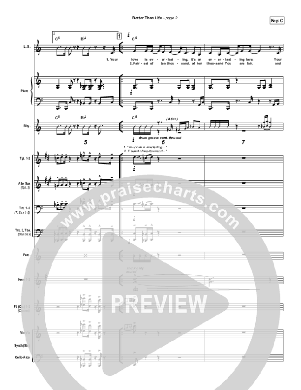 Better Than Life Conductor's Score (Travis Cottrell)