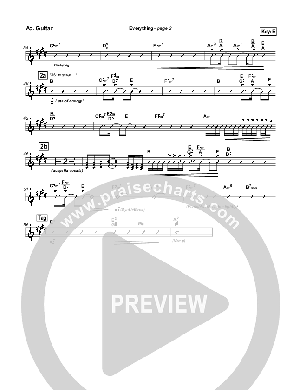 Everything Acoustic Guitar (Lakewood Church)