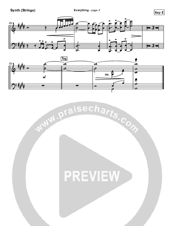 Everything Synth Strings (Lakewood Church)