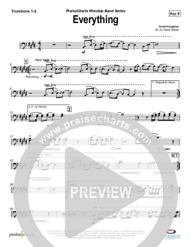 Everything Trombone 1/2 (Lakewood Church)