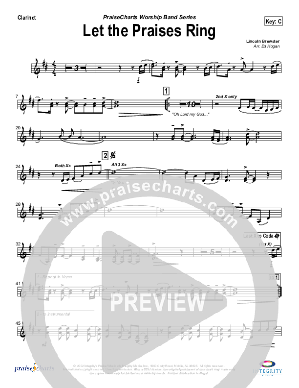 Let The Praises Ring Wind Pack (Travis Cottrell)