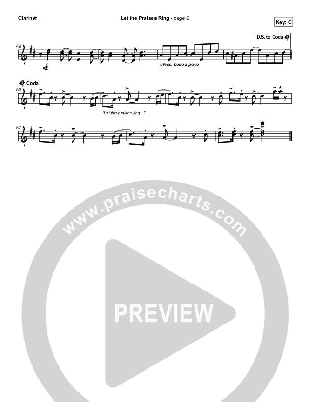 Let The Praises Ring Wind Pack (Travis Cottrell)