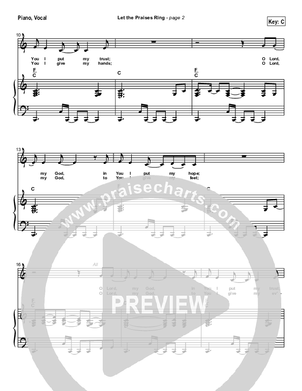 Let The Praises Ring Orchestration (Travis Cottrell)