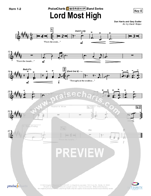 Lord Most High French Horn 1/2 (Bob Fitts)