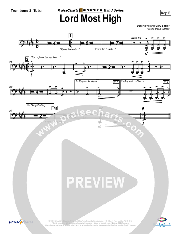 Lord Most High Trombone 3/Tuba (Bob Fitts)