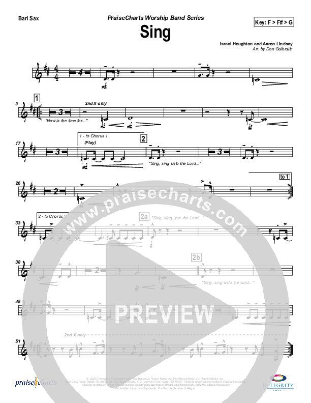 Sing Bari Sax (Travis Cottrell)