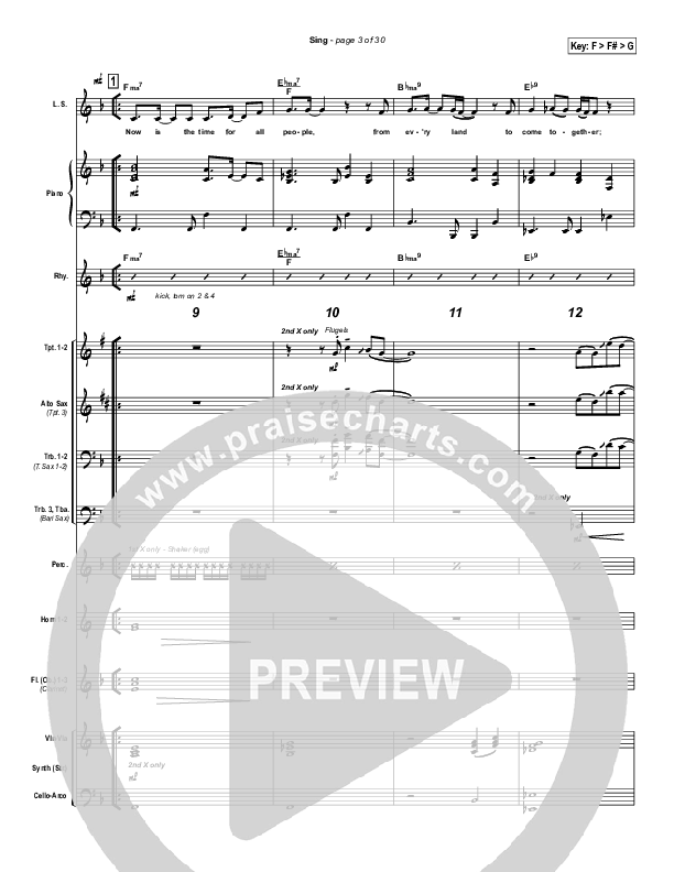 Sing Conductor's Score (Travis Cottrell)