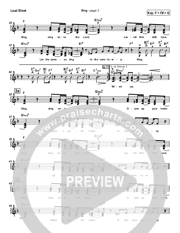 Sing Lead Sheet (Travis Cottrell)