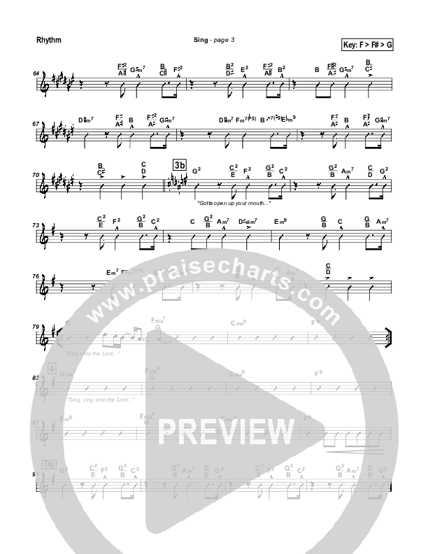 Sing Rhythm Chart (Travis Cottrell)