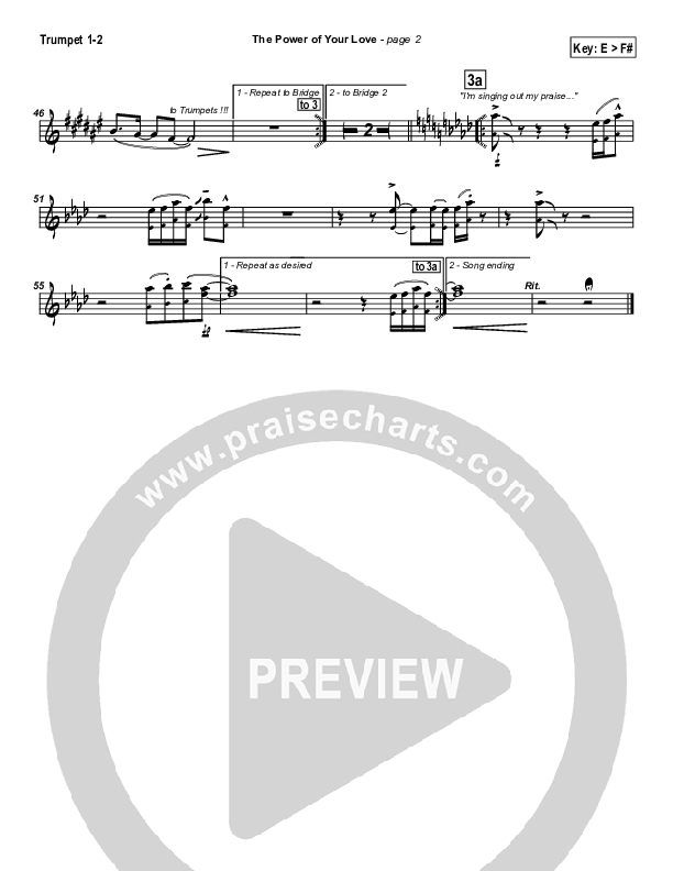 The Power Of Your Love Brass Pack (Travis Cottrell)