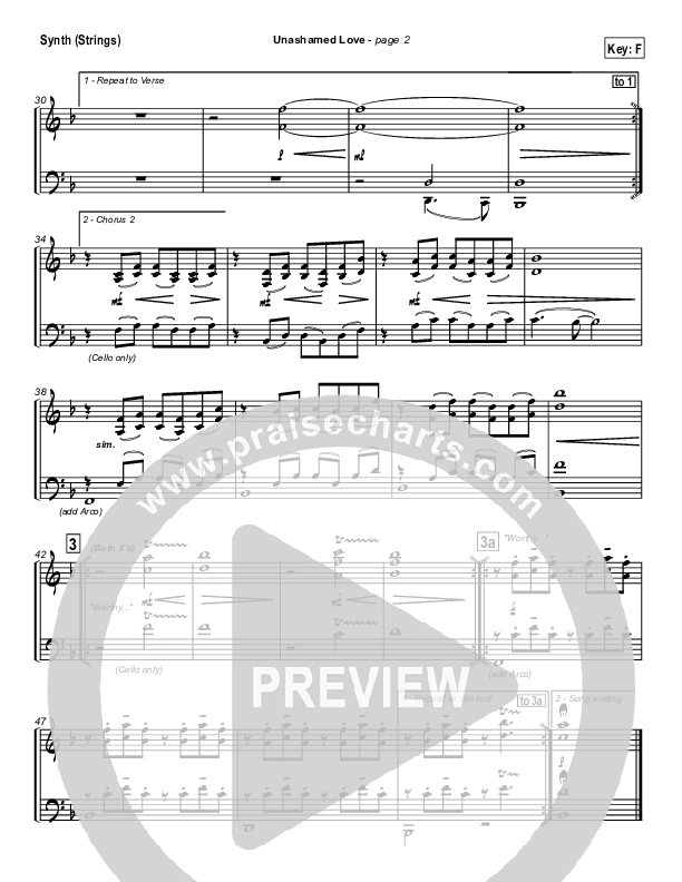 Unashamed Love Synth Strings (Travis Cottrell)