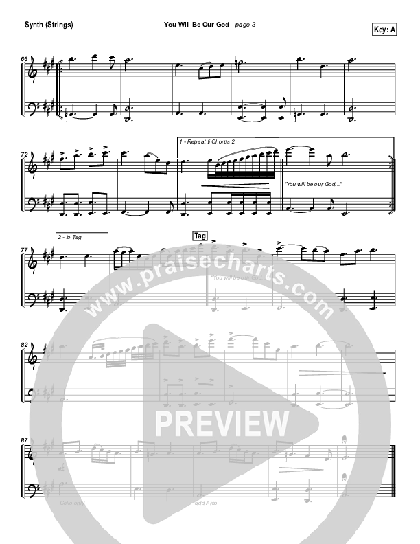 You Will Be Our God Synth Strings (Travis Cottrell)