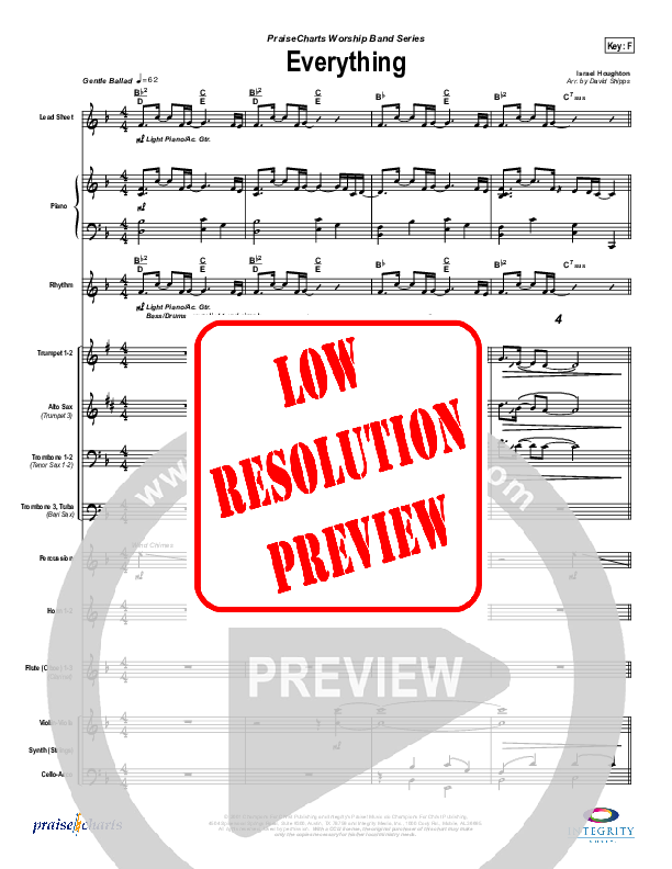 Everything Conductor's Score (Jason Breland)