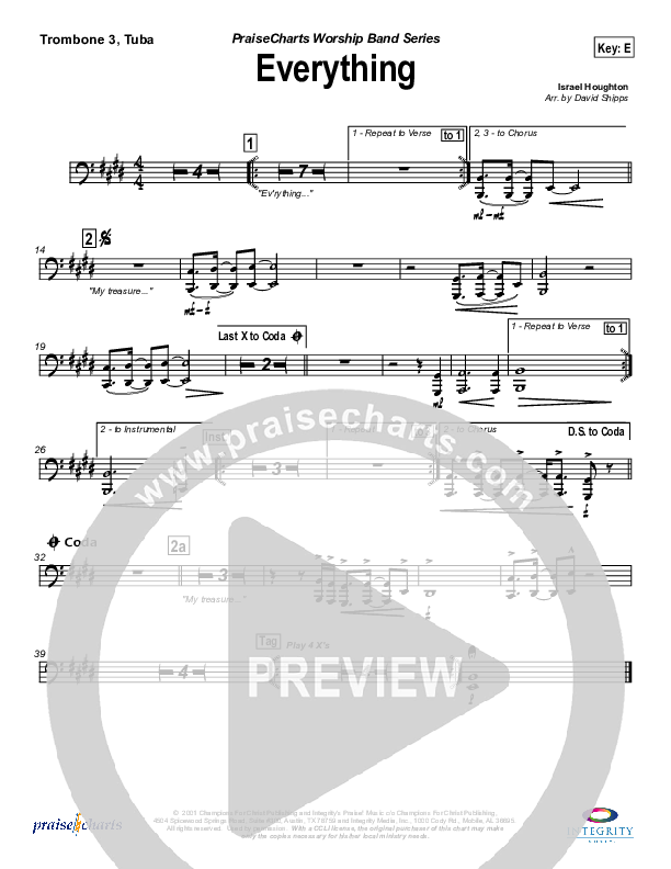 Everything Trombone 3/Tuba (Jason Breland)