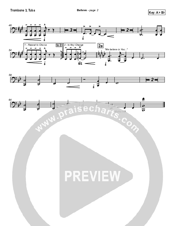 Believe Trombone 3/Tuba (Jason Breland)