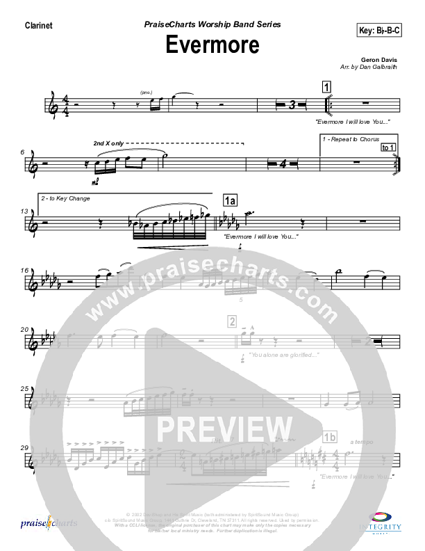 Evermore Clarinet (Jason Breland)