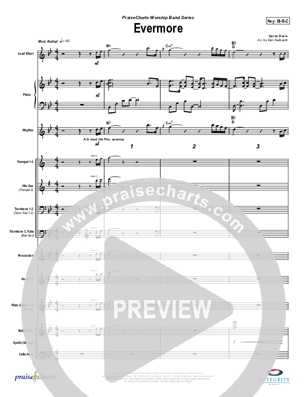 Evermore Conductor's Score (Jason Breland)