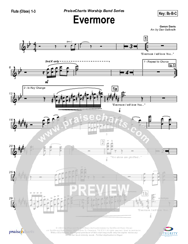 Evermore Flute/Oboe 1/2/3 (Jason Breland)