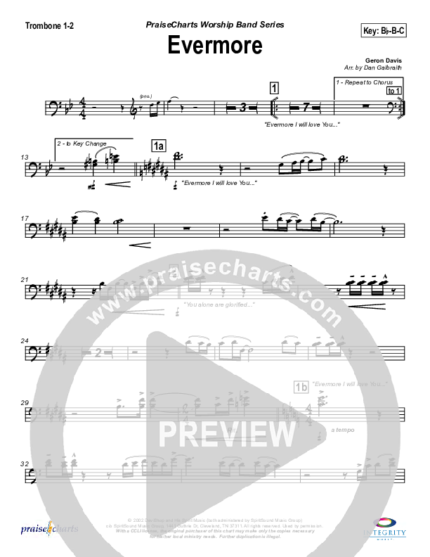 Evermore Trombone 1/2 (Jason Breland)