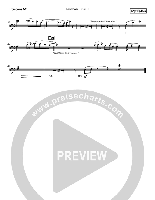 Evermore Trombone 1/2 (Jason Breland)