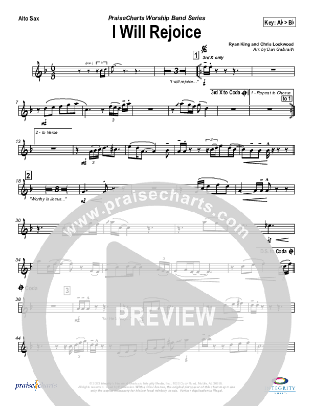 I Will Rejoice Wind Pack (Jason Breland)